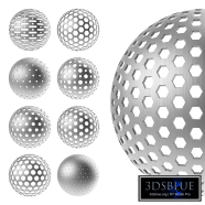 Metal Perforated Set 001