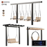 Swing Set with Canopy 6