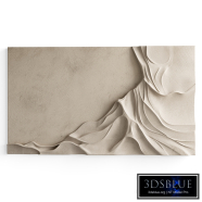 Beige 3D Wall Sculpture