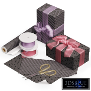 Gift Wrapping Set with Scissors_2