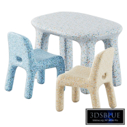 Charlie Chairs and Luisa Table Party by Ecobirdy