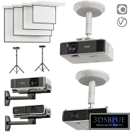 Projector set. BenQ. Sony