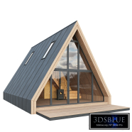 A-frame house 02. A-frame