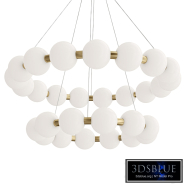 Luxury cream style chandelier