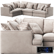 Duomo modular corner sofa by Dantone Home