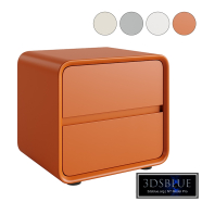 Litfad - Contemporary Accent Table Nightstand