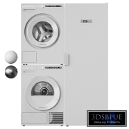 Washing machine, dryer and drying cabinet Asko 02