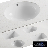 Set of 5 sinks