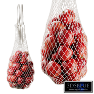 String bag with apples