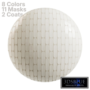 Pill Mini Tiles Running Bond