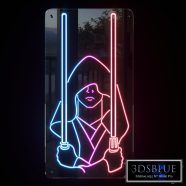 Neon Decor Star Wars Jedi