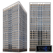 Multi-storey building with arches