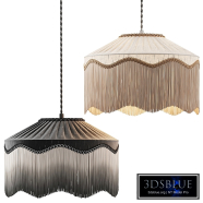 Pendant Light 15 - Spearmint Silk Tiffany Lampshade