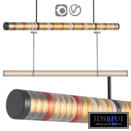 Galet Satin H Chandelier by HOLLY HUNT