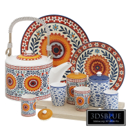 Decorative Tableware Set 02