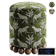 Pouf Ella from Candelabra Home