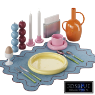 Colorful Restaurant Tableware