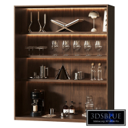 Kitchen Decoration Set With Black Espresso Machine