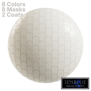 Elongated Crescent Tiles 3x5