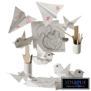 Origami children's creativity