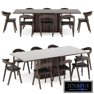 Sequence Dining Table Bok Dining Chair