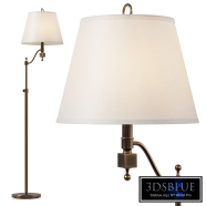 Floor lamp Dantone Home Lyndon vintage brass