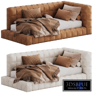 Baldwin Lounge Corner Upholstered Bed 10