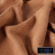 Terracotta Stripe Linen | NaturWeave Series| PBR Materials| 4K | Seamless