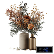 Bouquet of flowers set 08