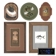 A set of vintage paintings