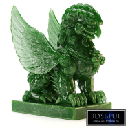 Glass Eagle Statue