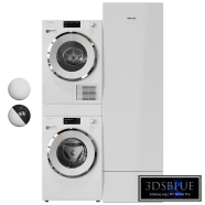 Miele 01 Washer, Dryer, and Drying Cabinet