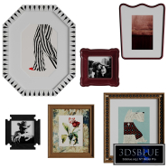 Picture set 5 Vintage collection of paintings