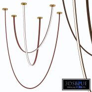 Womo Leather Led Chandelier