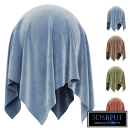 Fabric material velor-02