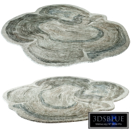 Infini Pearl Blue Rug