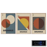 Bauhaus Set 1223 7k Paintings