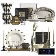 Kitchen Vintage Decor Set 01