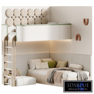 Children bunk bed Kids room