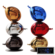 Globos Multicolored Figure