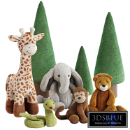 Plush Toys Set 42-Animal