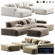 Tofu Sectional Corner Sofa