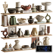 Decorative set 96 vintage