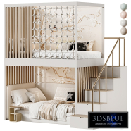 Double Kids Bed двухъярусная детская кровать