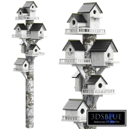 Bird feeder house