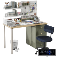 Workplace for a teenage boy with furniture 10 from Divan ru