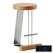 Curva Counter Stool by Ellison Studios