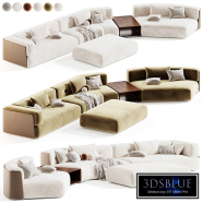 Minotti Softcase Modular Sectional Sofa