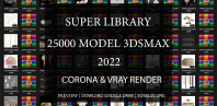 Collection of 20000 models 3dsmax 2023 by 3dsblue.org