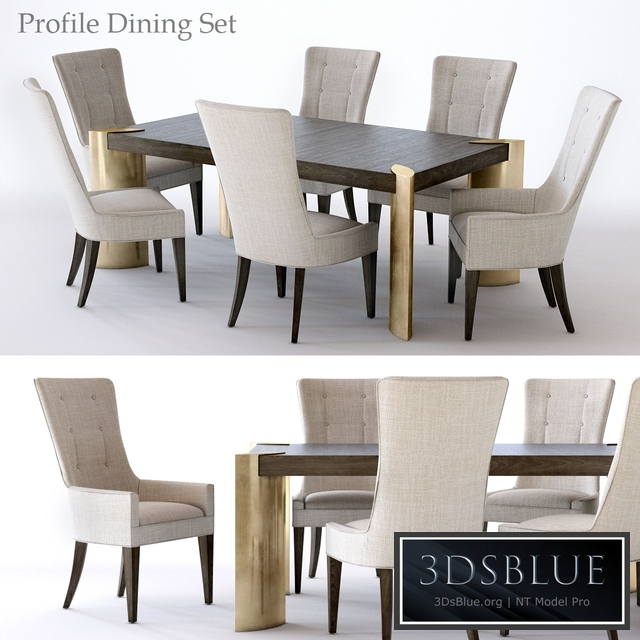 Bernhardt Profile Dining Set 1